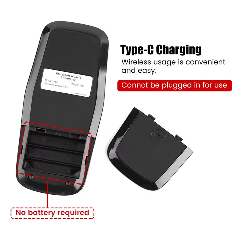 Electric Muscle Stimulator Tens Physiotherapy Acupuncture Body Massage Therapy Slimming Machine Relief Massager